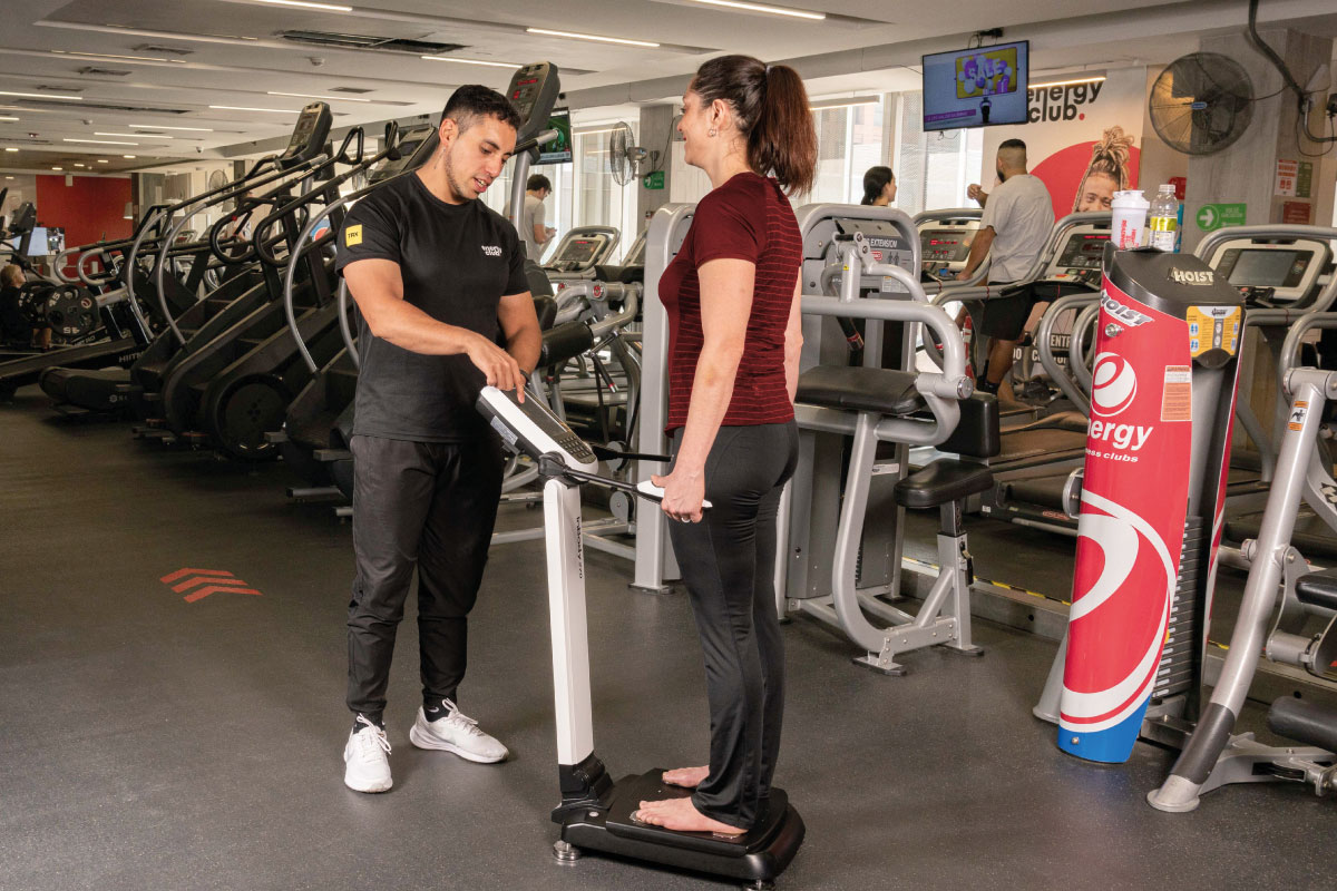 Evaluación InBody con entrenador personal